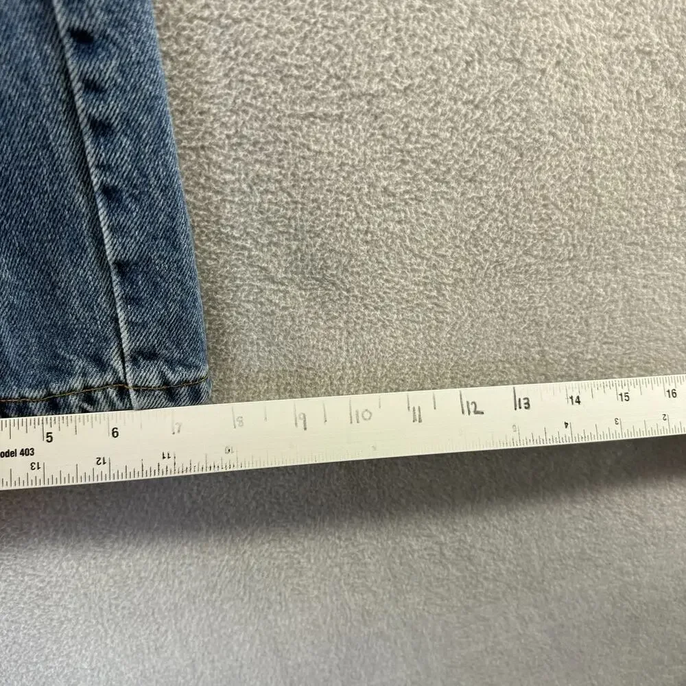 Vintage Levis Jeans Men's 32x30 Fits 30x30 Blue 505 Canada 90s Straight Faded